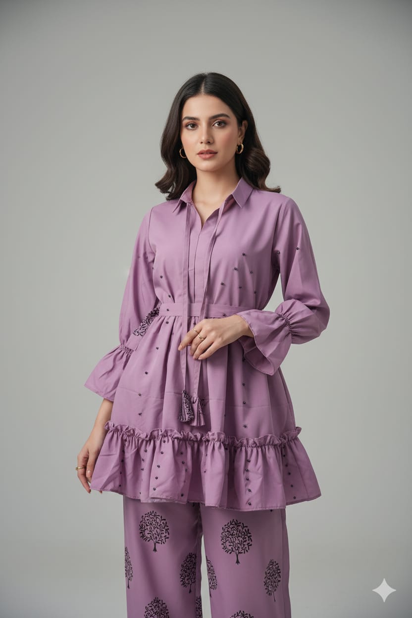 π Moti Charm β Western Top & Plazo π